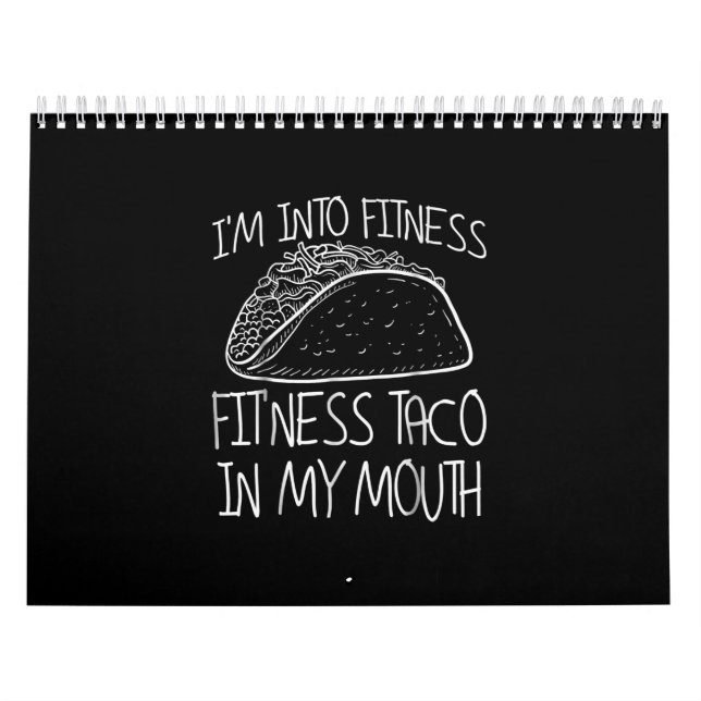 Funny Taco  -  This Ness Taco Funny Gym Calendar (Cover)