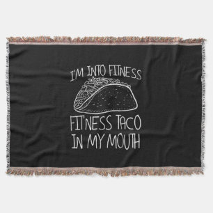 Funny Taco - This Ness Taco Funny Gym Throw Blanket