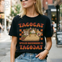 Funny Tacocat Palindrome Retro Cinco De Mayo