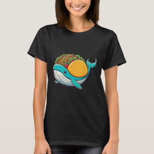 Funny Tacos Whale Ocean Kids Mens Womens Cinco De T-Shirt