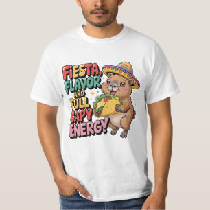 Funny Tacos Y Una Cerveza Mexican Food Beer Lover T-Shirt