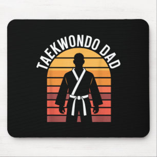 Funny Taekwondo Dad Mouse Pad