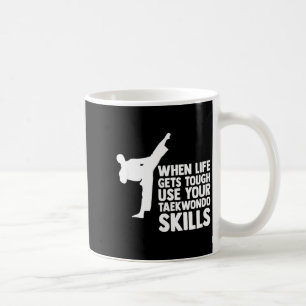 Funny Taekwondo Design For Men Women Taekwondo Coffee Mug