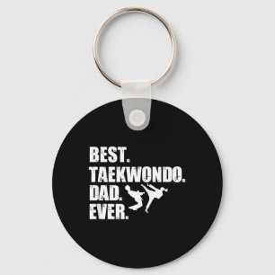 Funny Taekwondo Design For Men Women Taekwondo Key Ring