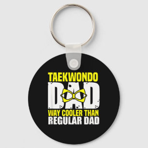 Funny Taekwondo Design For Men Women Taekwondo Key Ring
