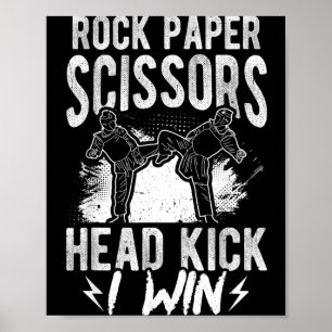 Funny Taekwondo For Men Women Kids Martial Arts Poster