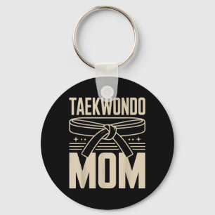 Funny Taekwondo Mum Key Ring