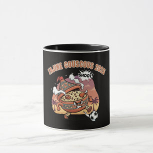 Funny Tajine & Couscous Soccer Character 2026 Mug