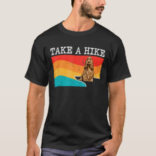 Funny Take A Hike English Cocker Spaniel Graphic H T-Shirt