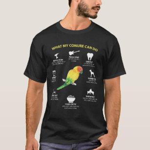Funny Talented Sun Conure Bird Lover T-Shirt