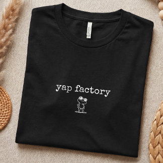 Funny Talkative Yap Humour Simple T-Shirt
