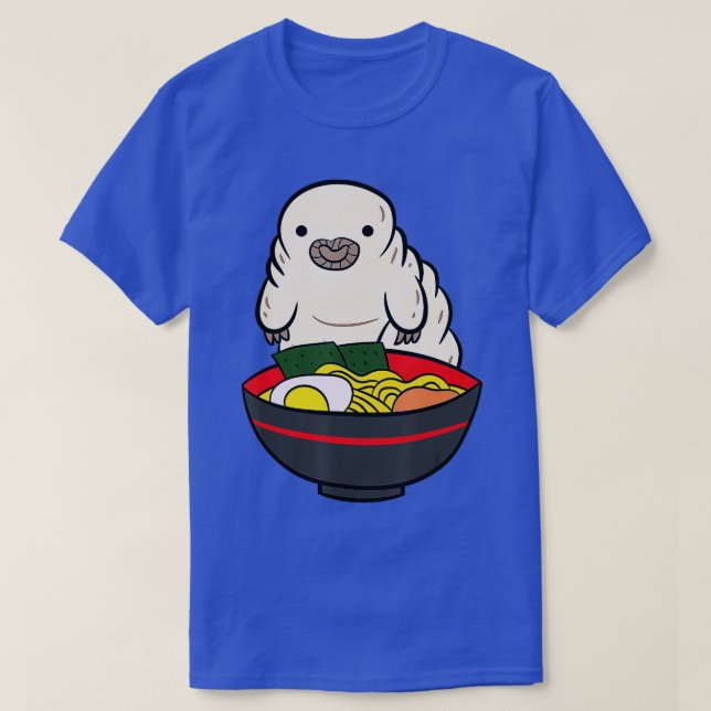 Funny Tardigrade Lover Tardigrade Ramen  T-Shirt (Design Front)