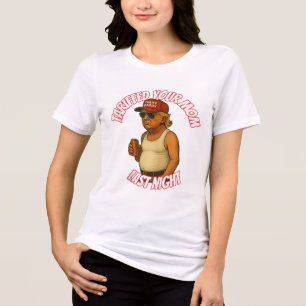 Funny Tariffed Your Mum Last Night Tank Top_1