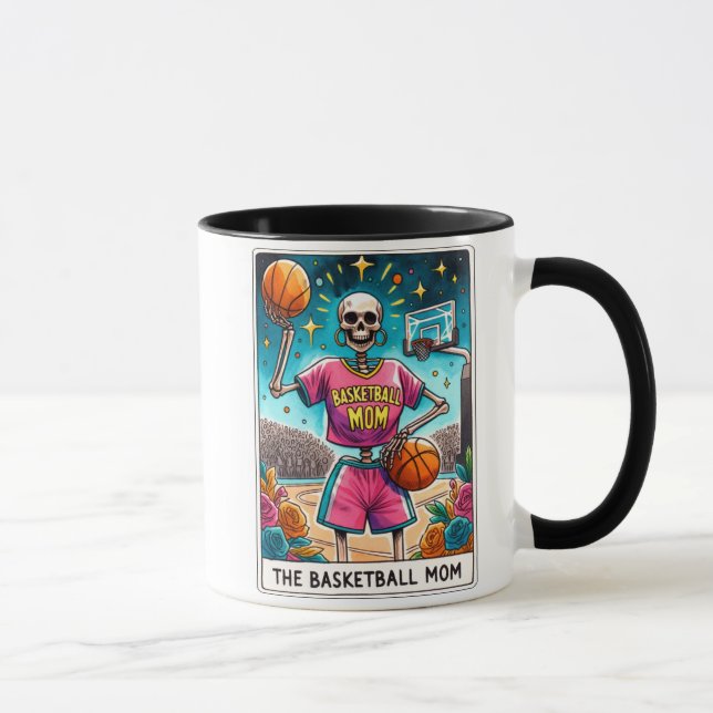 Funny Tarot Card/Basketball Mum Mug (Right)