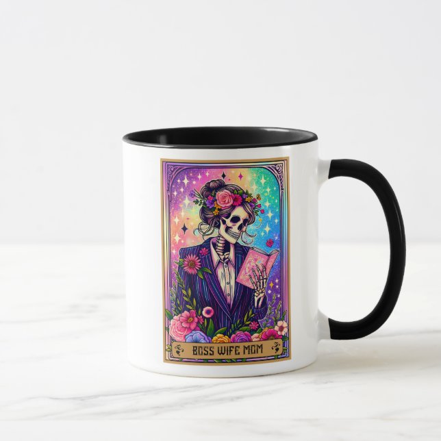 Funny Tarot Card/Mother's Day/Boss Wife Mum Mug (Right)
