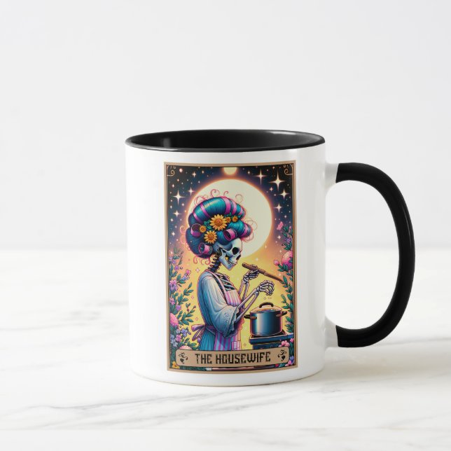 Funny Tarot Card/Mother's Day/The Housewife Mug (Right)