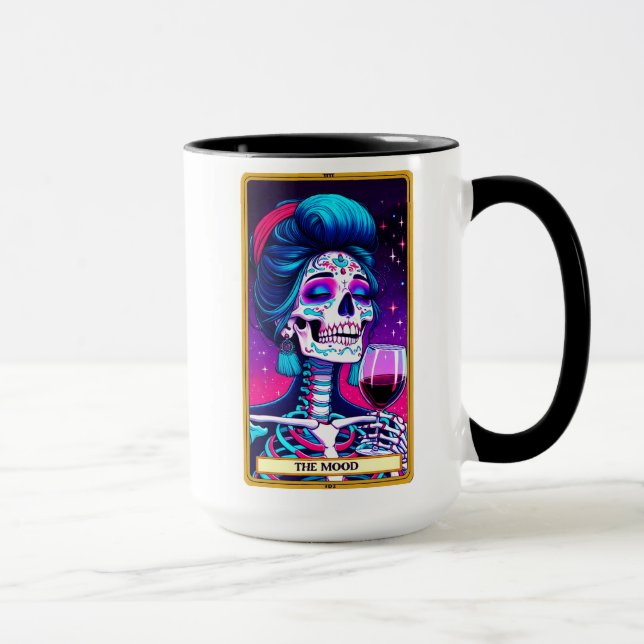 Funny Tarot Card/The Mood Mug (Right)