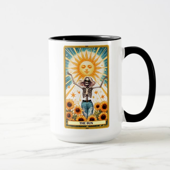 Funny Tarot Card/The Sun Mug (Right)