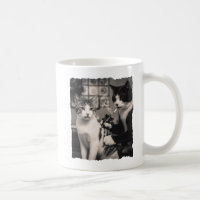 Funny Tattoo Artist Cat Smoking Cigarette Vintage