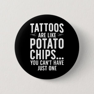Funny Tattoo Design For Men Women Tattooist Tattoo 6 Cm Round Badge