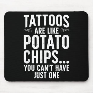 Funny Tattoo Design For Men Women Tattooist Tattoo Mouse Pad