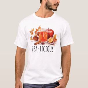 Funny Tea-Licious Earl Grey Tea Lover T-Shirt