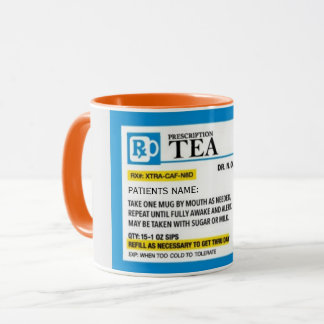 Funny Tea Prescription Combo Mug