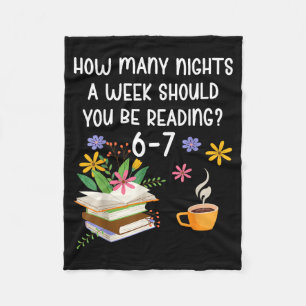 Funny Teacher 67 Six Seven Meme Reading 6-7 Book L Fleece Blanket