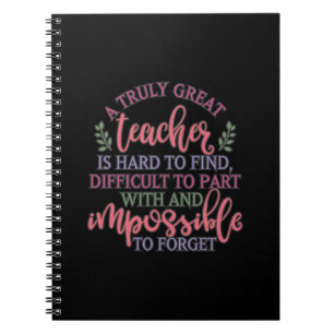 Funny Teacher Appreciation Day Ideas Notebook