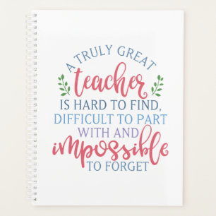 Funny Teacher Appreciation Principal Planner