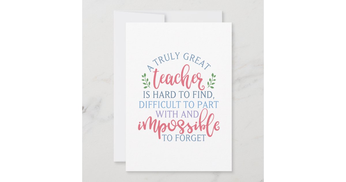 Funny Teacher Appreciation Principal Thank You Card | Zazzle