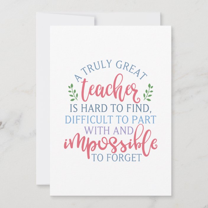 Funny Teacher Appreciation Principal Thank You Card | Zazzle