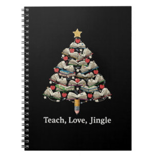 Funny Teacher Christmas Teach Love Jingle Book