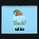 Funny Teacher Christmas Teaching is My Favourite  Calendar<br><div class="desc">Funny Teacher Christmas Teaching is My Favourite</div>