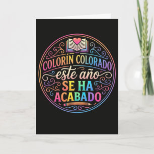 Funny Teacher Colorin Colorado Este Año Se Ha Card