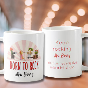 Funny Teacher Gift – Personalised Cool Rock Lover Coffee Mug