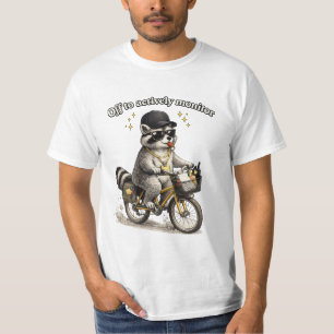 Funny Teacher Gift Racoon Appreciation T-Shirt