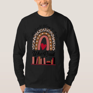 Funny Teacher Librarian Humour Cool Reading Books T-Shirt