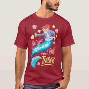 Funny Teacher Mermaids Creatures Graphic Men T T-Shirt
