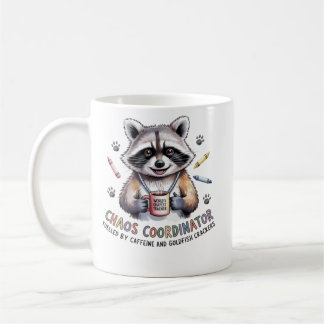  Funny Teacher Mug Chaos Coordinator Gift for Wome