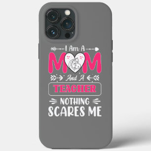 Funny Teacher Mum, Teacher Mum Funny iPhone 13 Pro Max Case