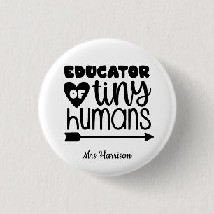 Funny Teacher personalised gift 3 Cm Round Badge
