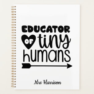 Funny Teacher personalised gift Planner