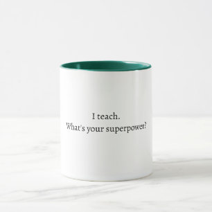 Funny teacher quote mug