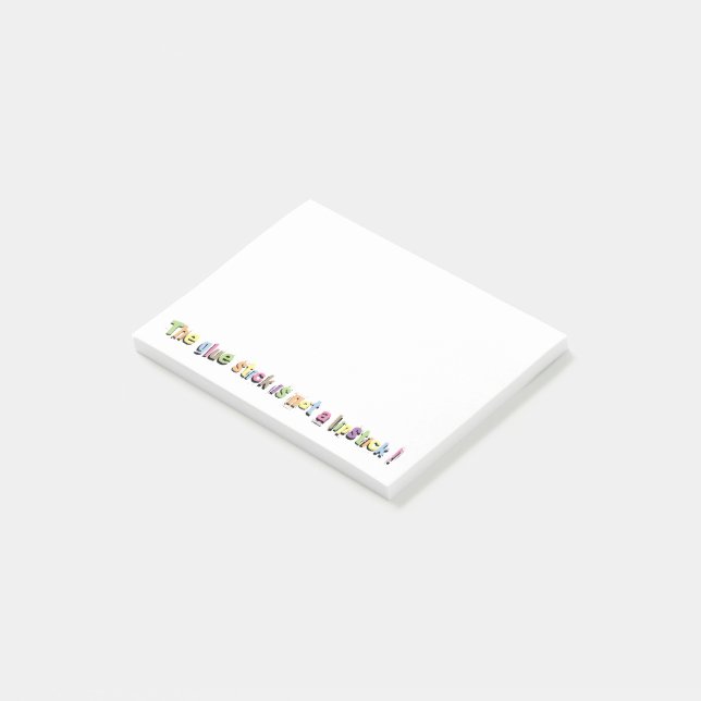 Funny teacher quote post-it notes (Angled)