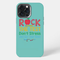 Funny Teacher Rock The Test Don't Stress Just Do