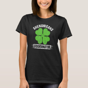 Funny Teacher St Patrick's Day Irish Shenanigans C T-Shirt
