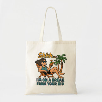 Funny Teacher Vacation  Tote Bag