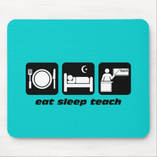 Funny teachers mouse pad