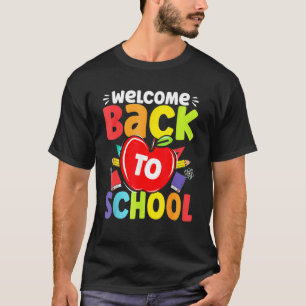 Funny Teachers Students Welcome Back To School Ap T-Shirt
